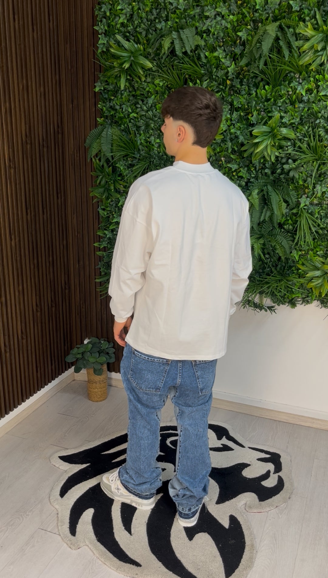LONGSLEEVE SLIM CUFF WHITE