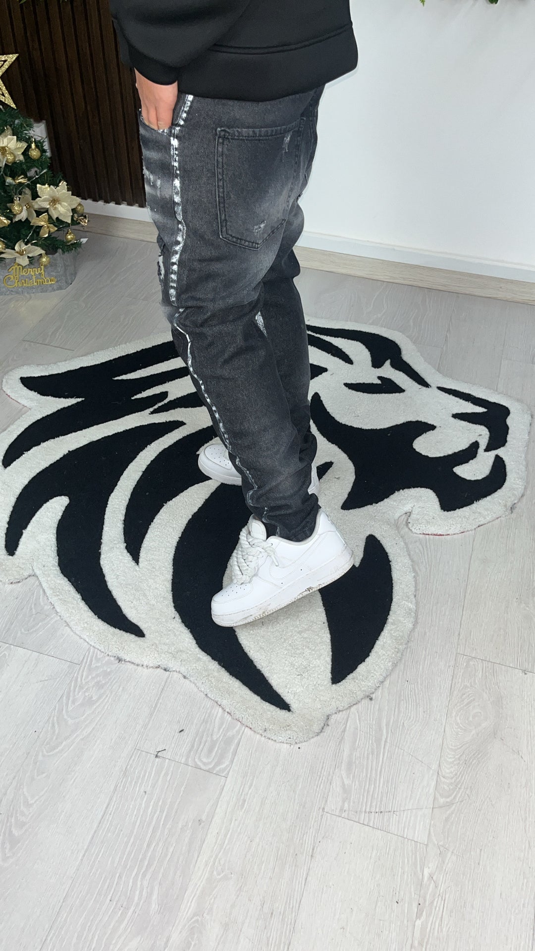 Long Black Chicago Jeans bébé
