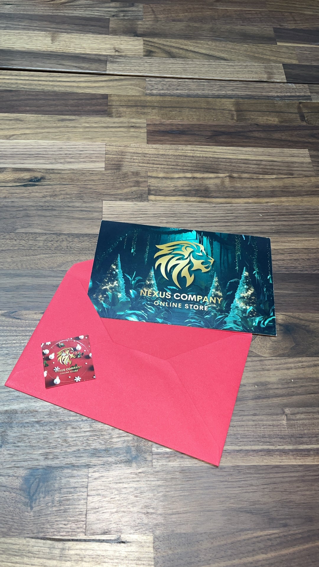 Carte-cadeau physique