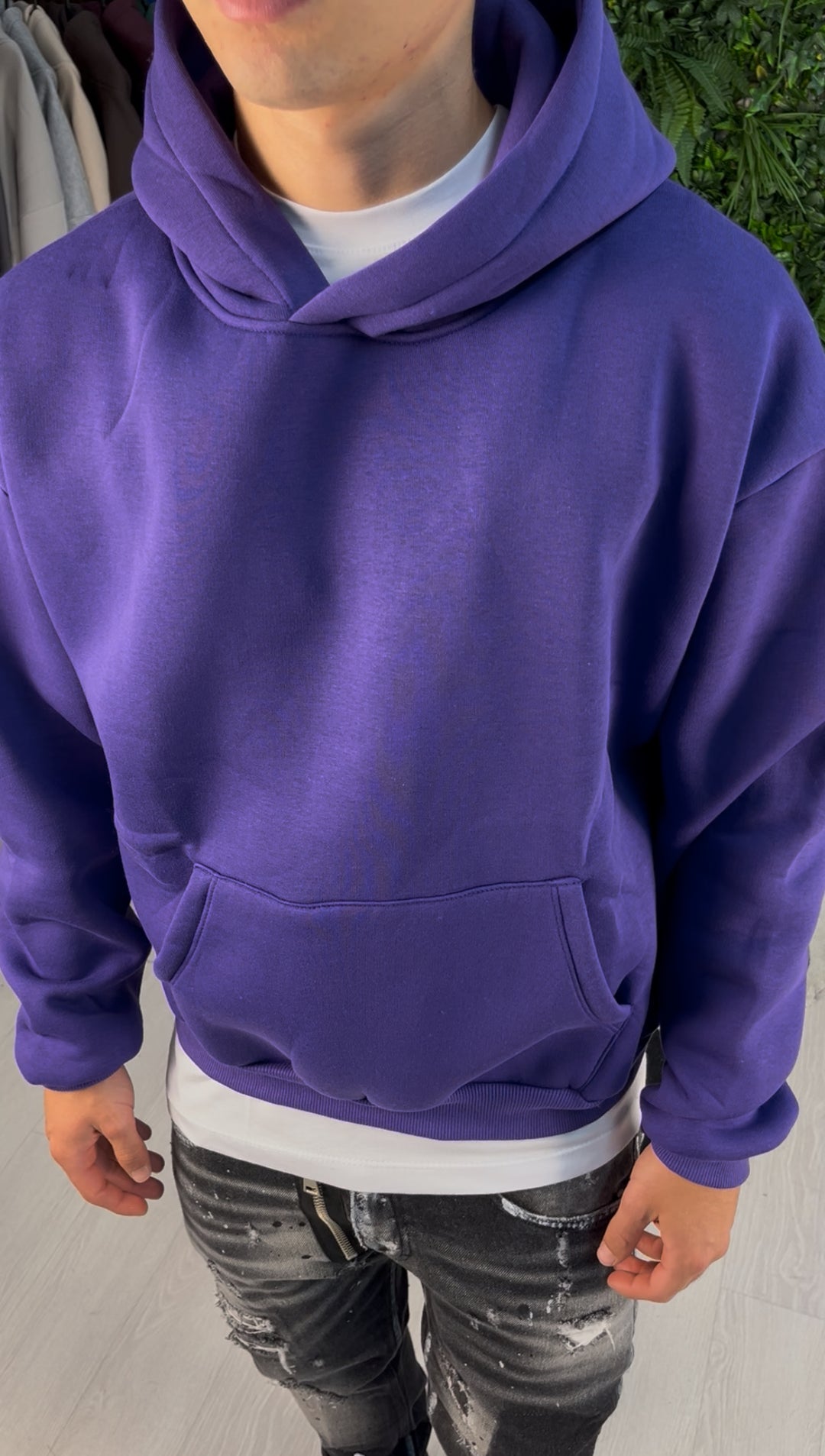 FELPA BOXY VIOLA