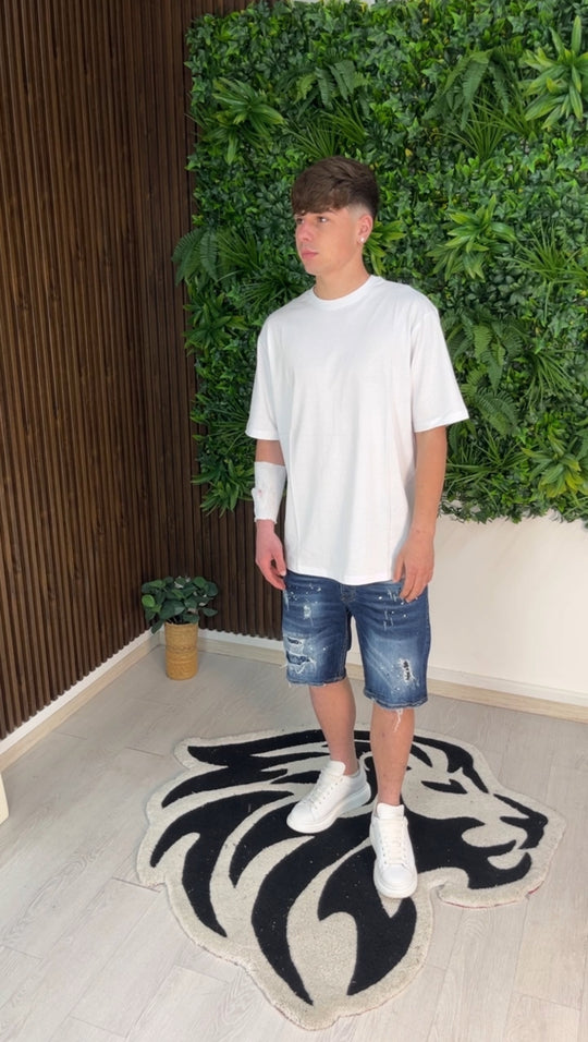 JEANS CORTO AUSTIN BLU