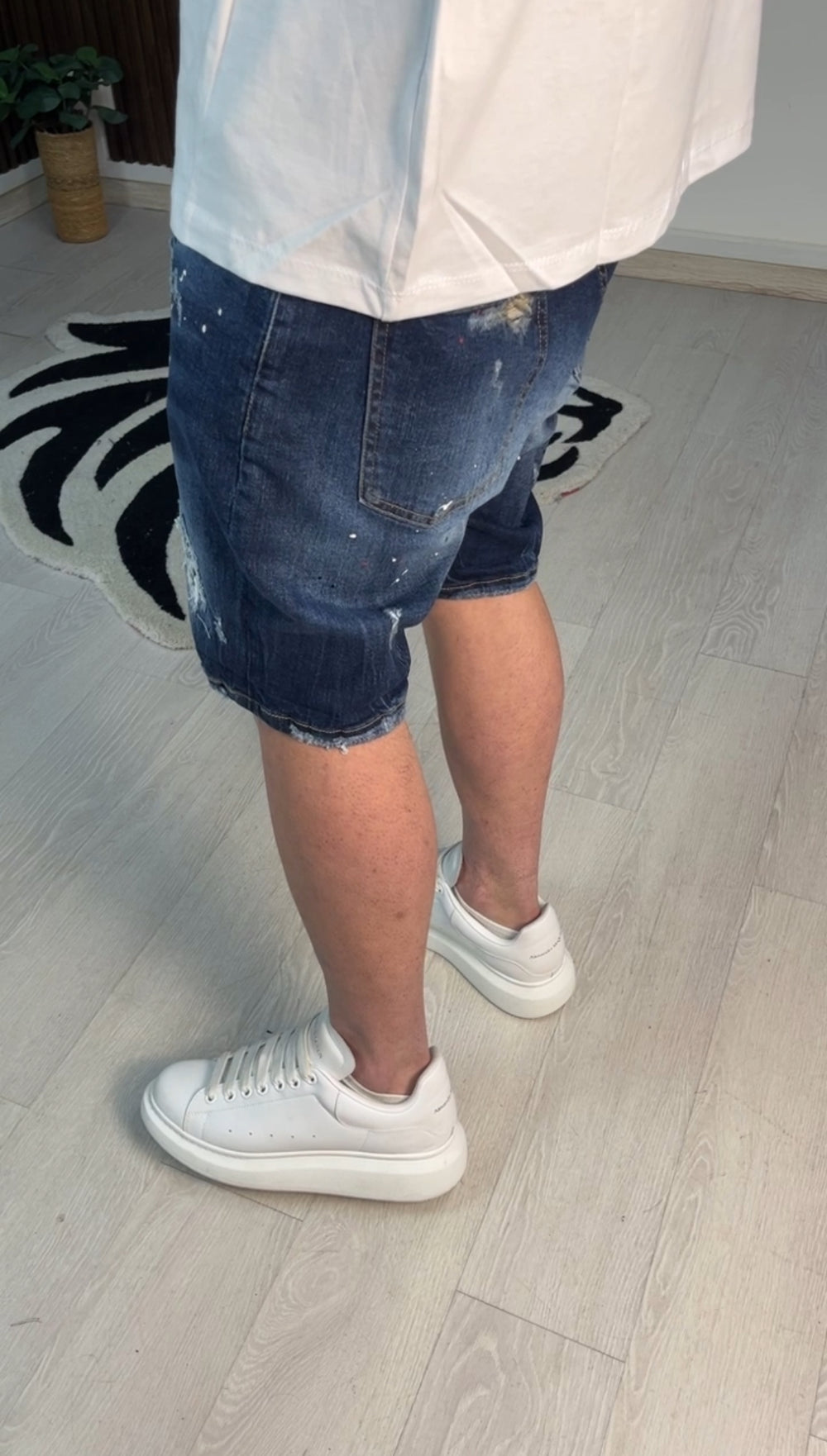 JEANS CORTO AUSTIN BLU