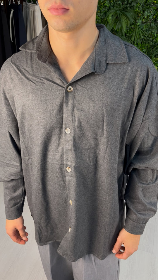 CAMICIA ELEGANT OVER GRIGIA