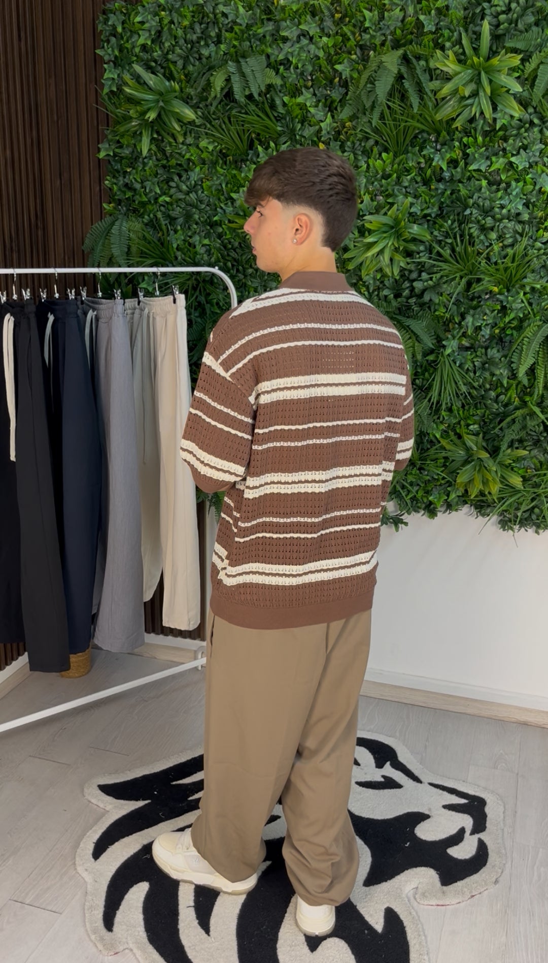 PANTALONE CLASSY BAGGY COFFEE