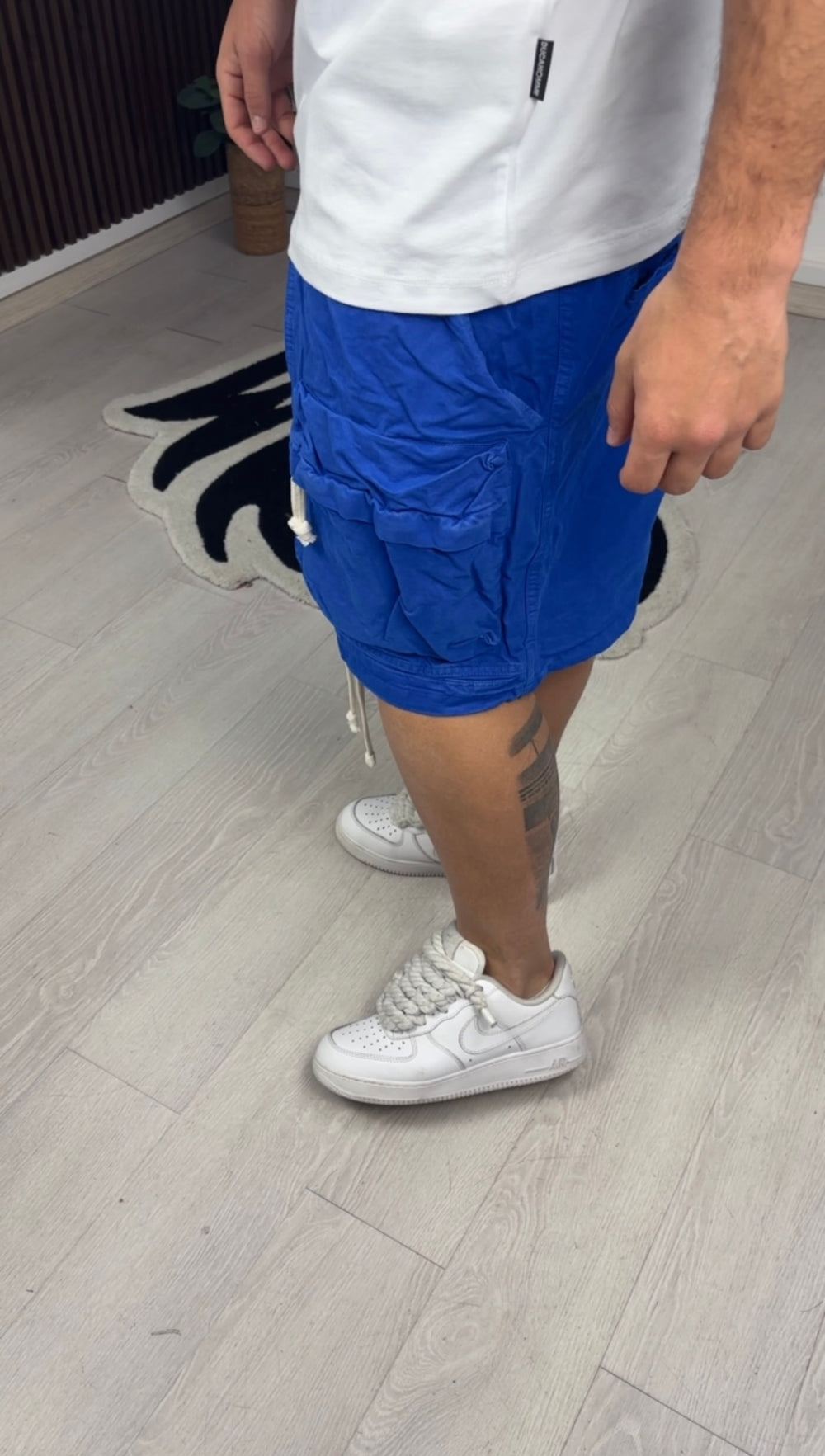 FRONT CARGO CORTO BLU