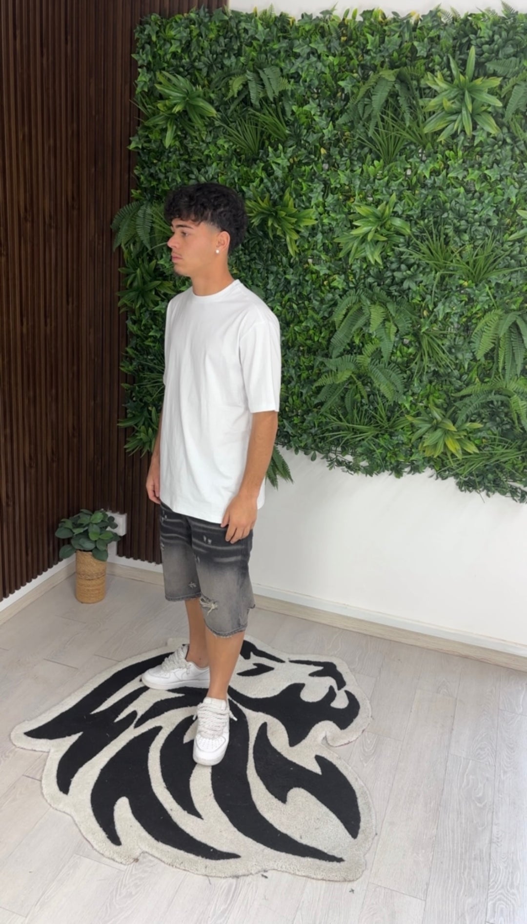 JEANS CORTO NERO PANAMA