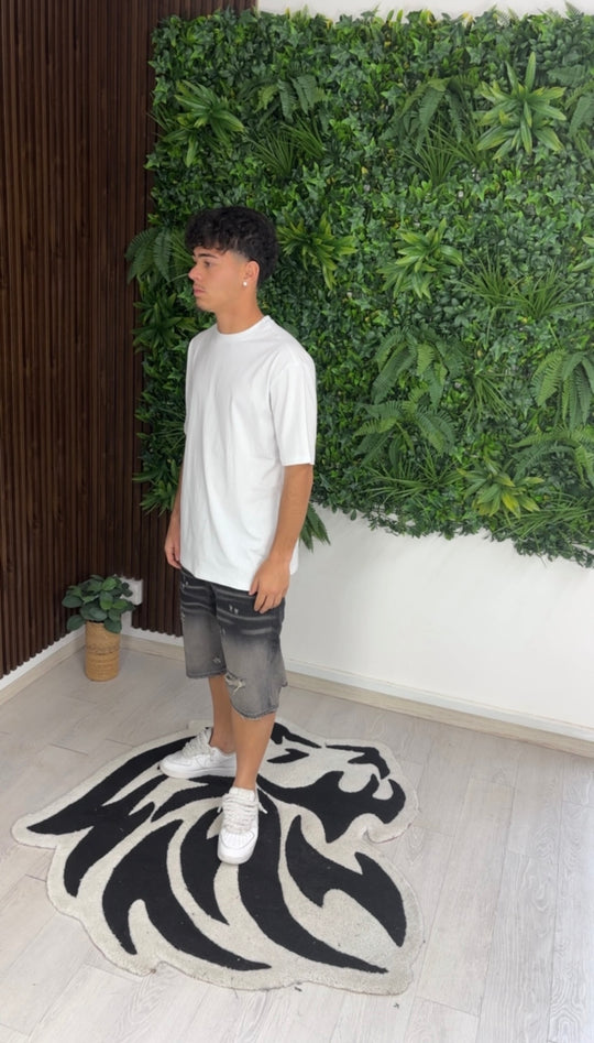JEANS CORTO NERO PANAMA