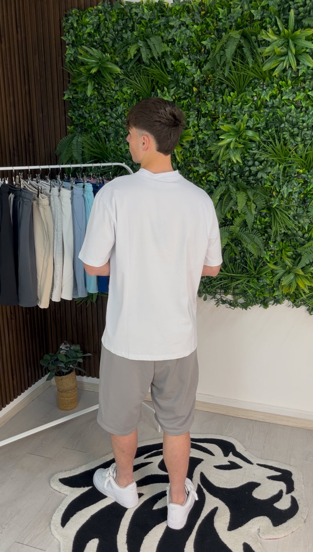PANTALONCINO GRIGIO
