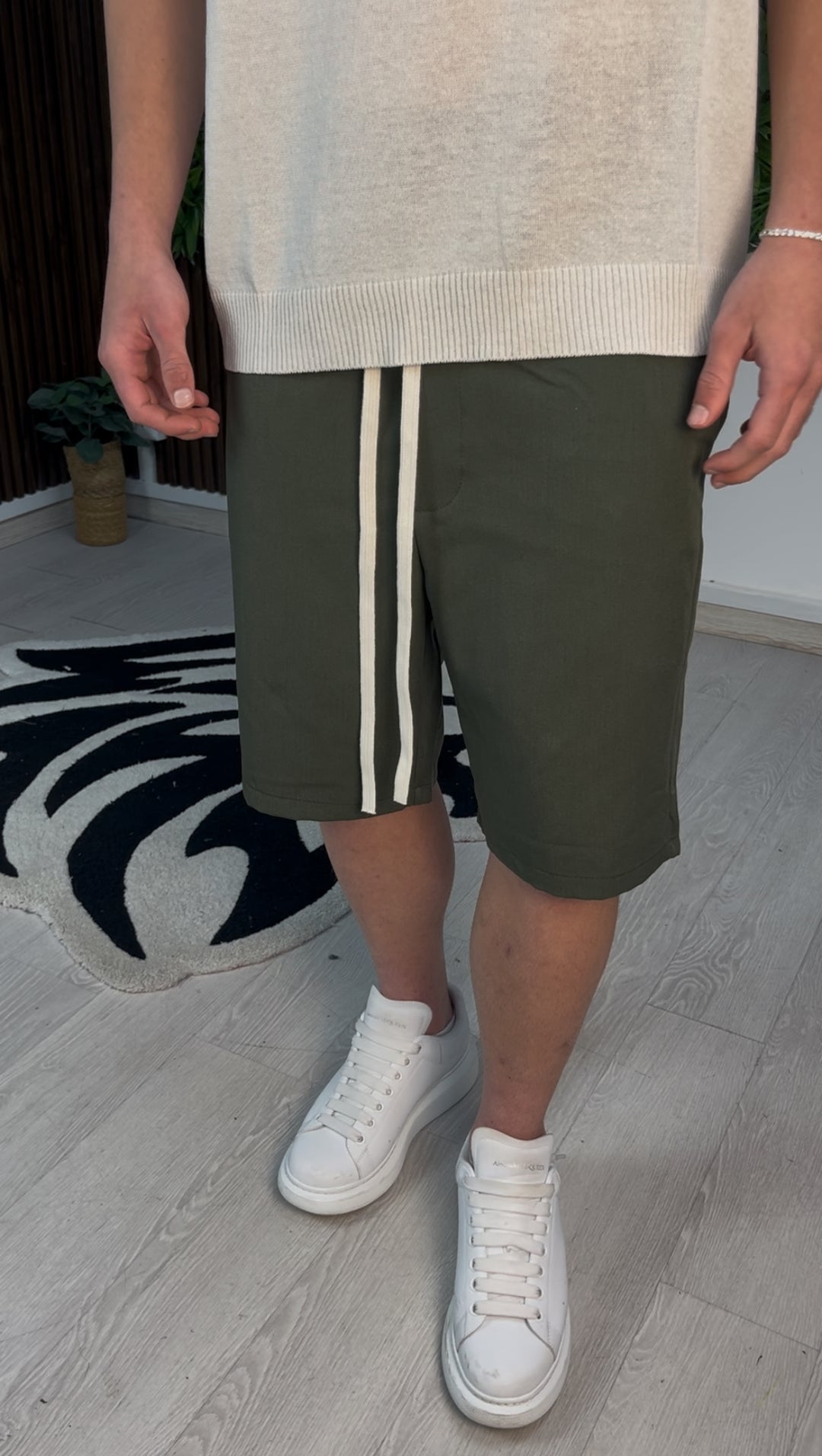 PANTALONE CORTO CLASSY VERDE MILITARE