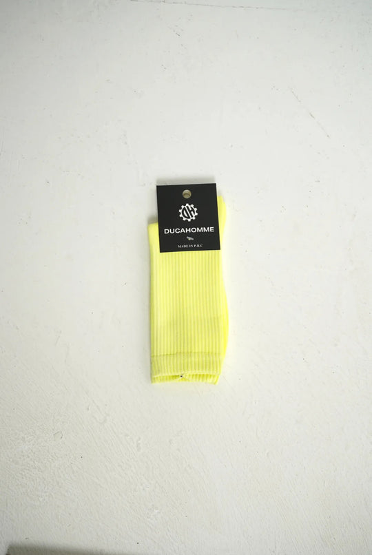 CALZINI GIALLO FLUO