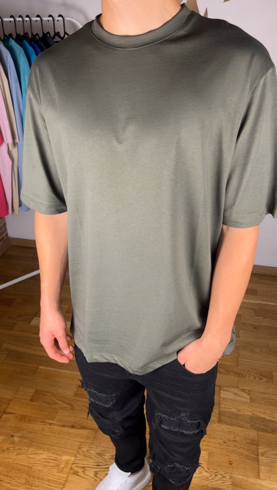 T-shirt de Crewing Green militaire