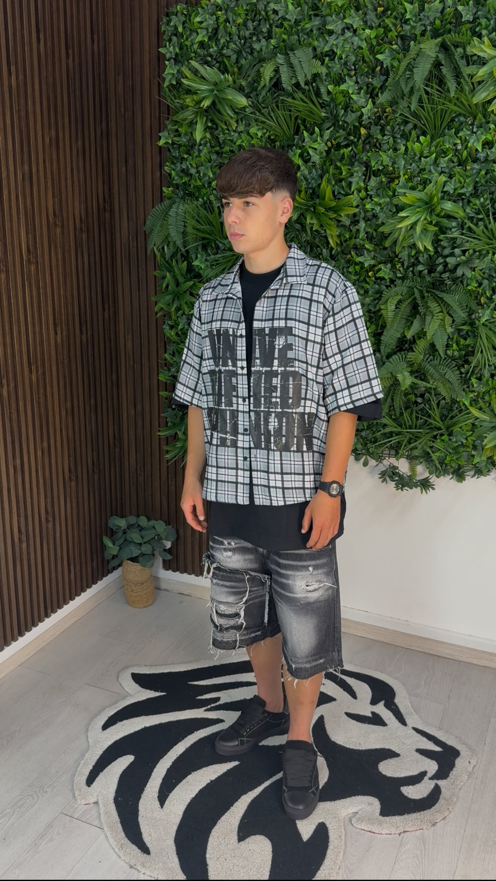 CAMICIA UNVERIFIED NERA