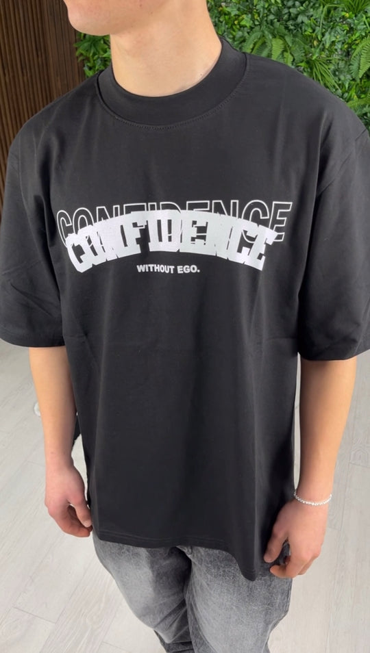 MAGLIA CONFIDENCE NERA