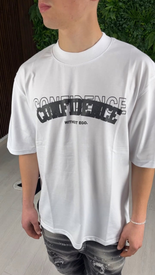 MAGLIA CONFIDENCE BIANCA