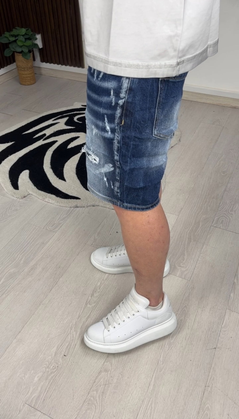 JEANS CORTO VEGAS BLU