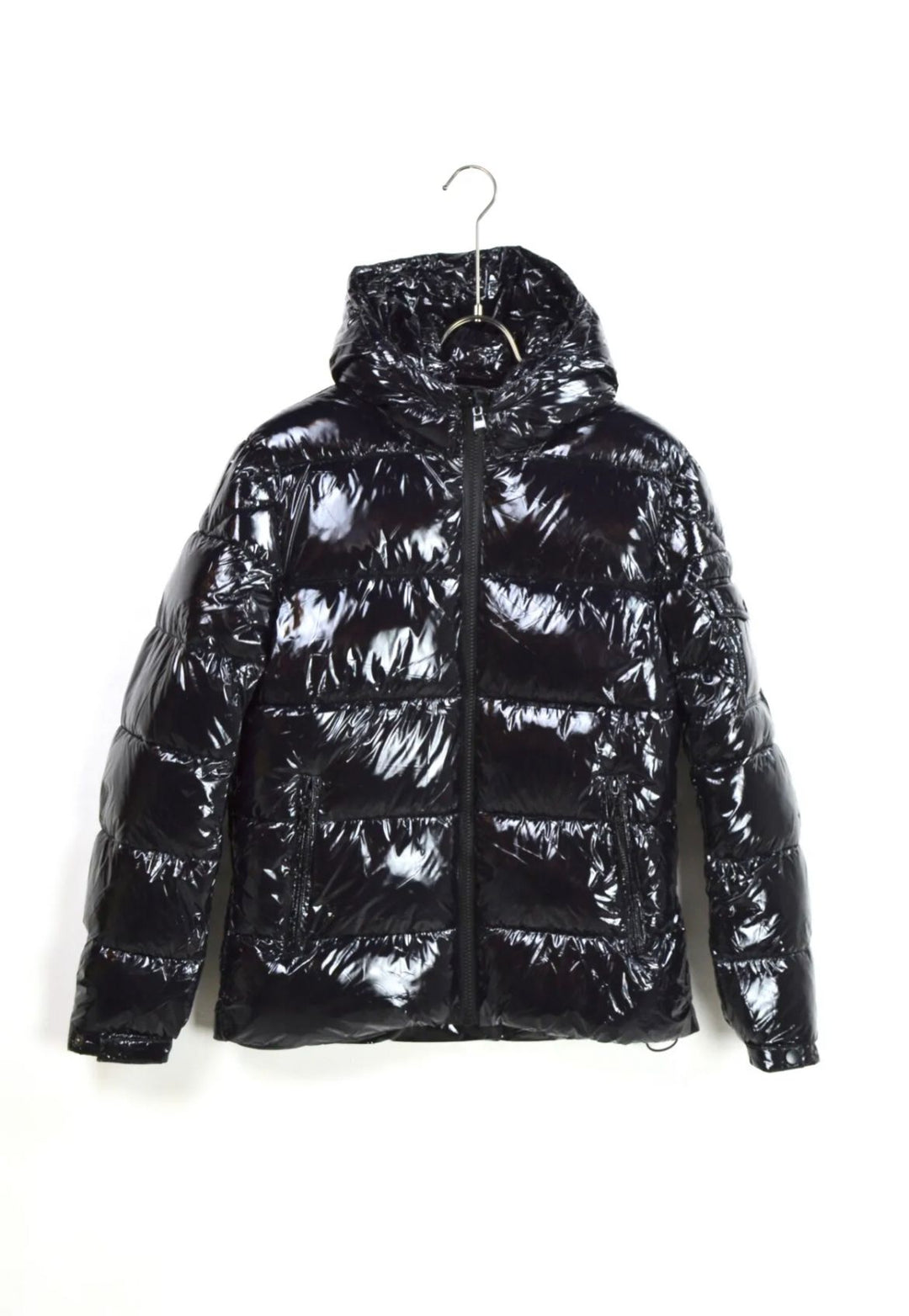 Veste brillante noire