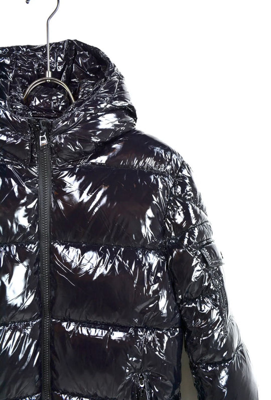 Veste brillante noire