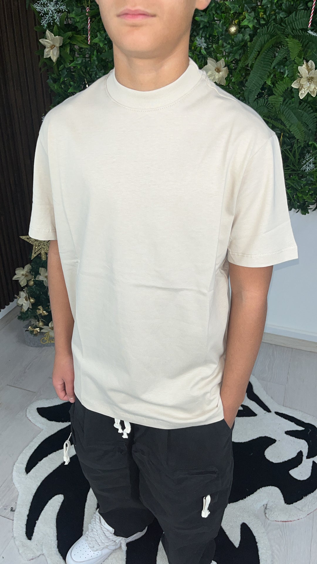Beige Beige jetzt jetzt T-Shirt