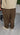 PANTALONE IN LINO MARRONE