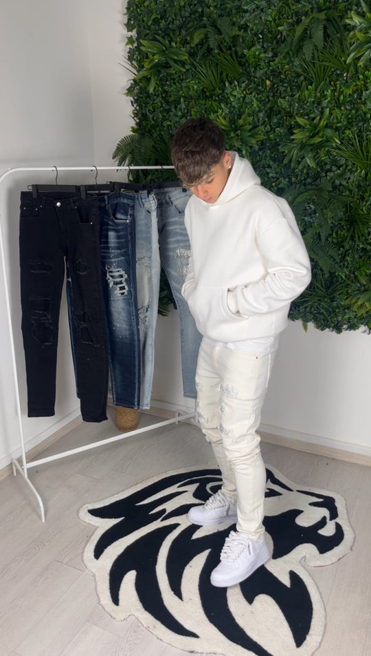 WHITE DIAMOND JEANS