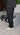 PANTALONE IN LINO NERO