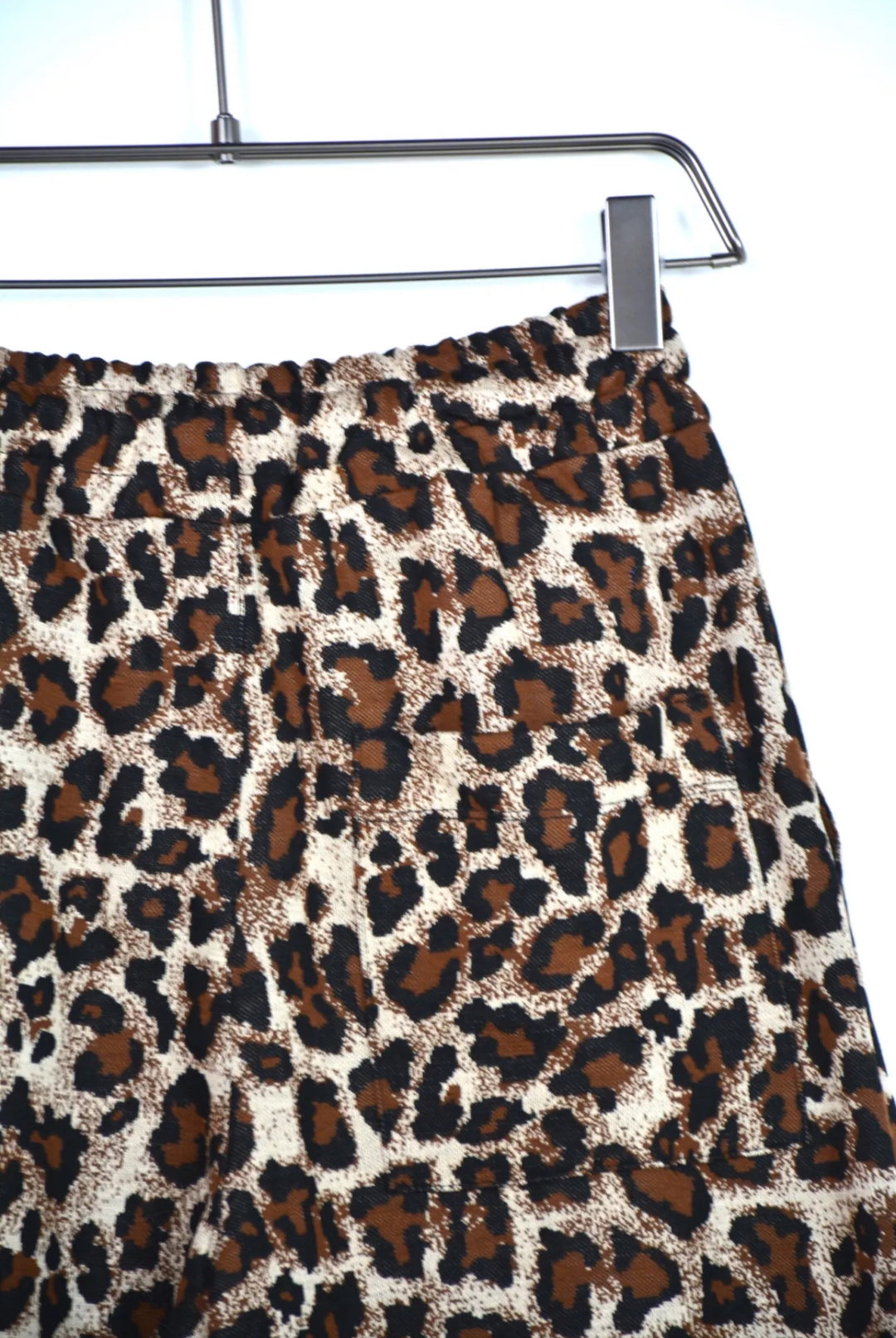 PANTALONCINO LEOPARDATO BEIGE