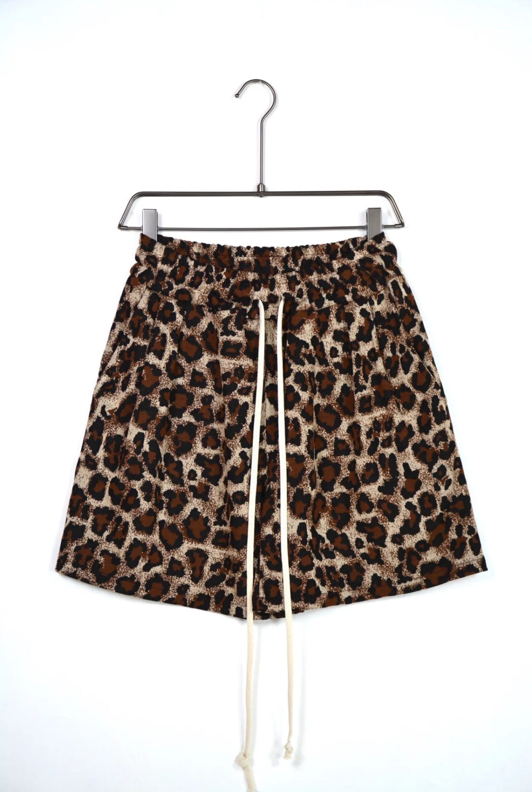 PANTALONCINO LEOPARDATO BEIGE