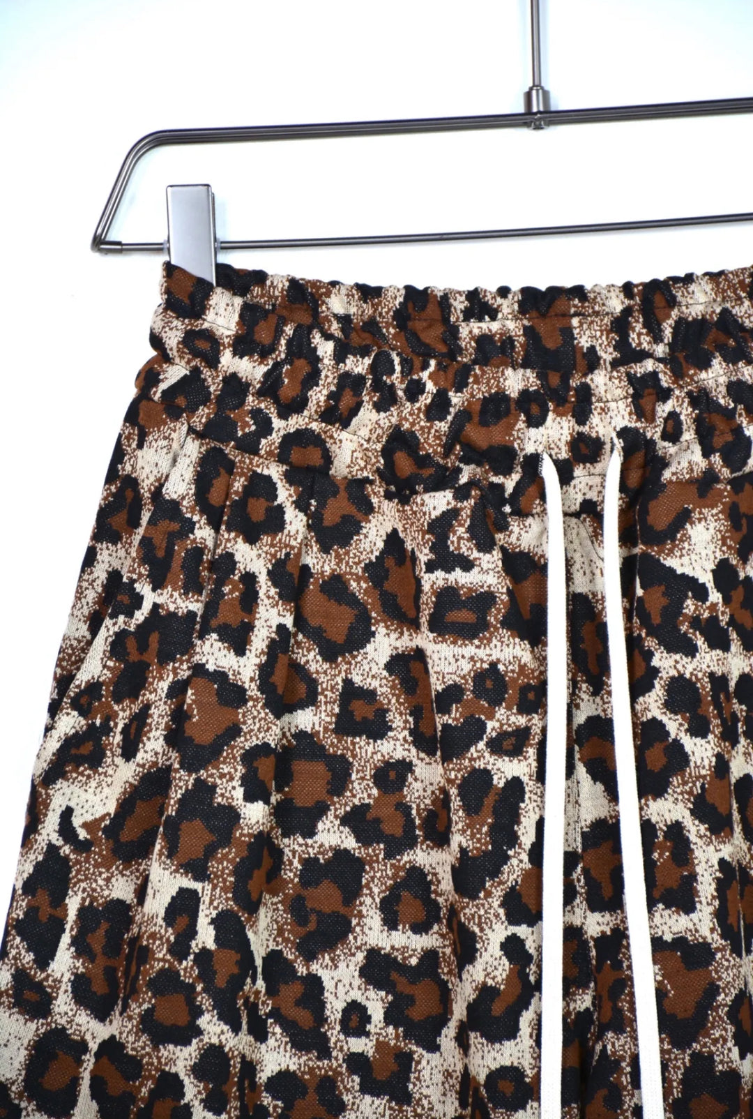PANTALONCINO LEOPARDATO BEIGE