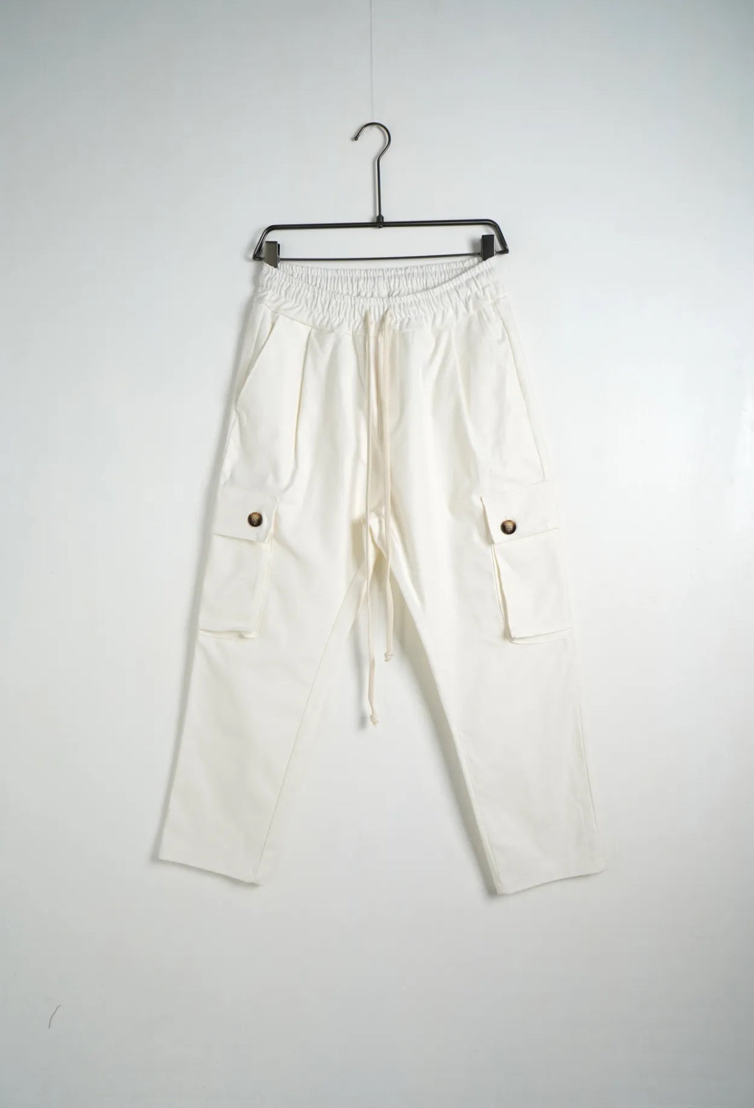 CARGO BAGGY FIT WHITE