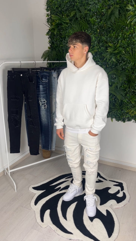 WHITE DIAMOND JEANS