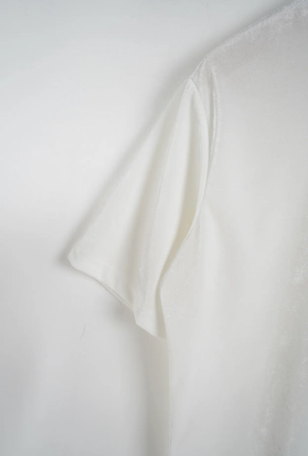 COMPLETO CORTO IN CINIGLIA BIANCO