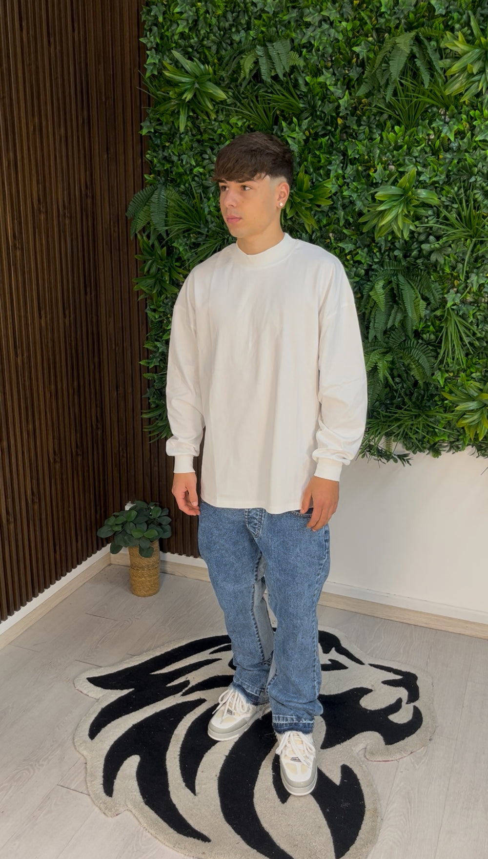 LONGSLEEVE SLIM CUFF WHITE