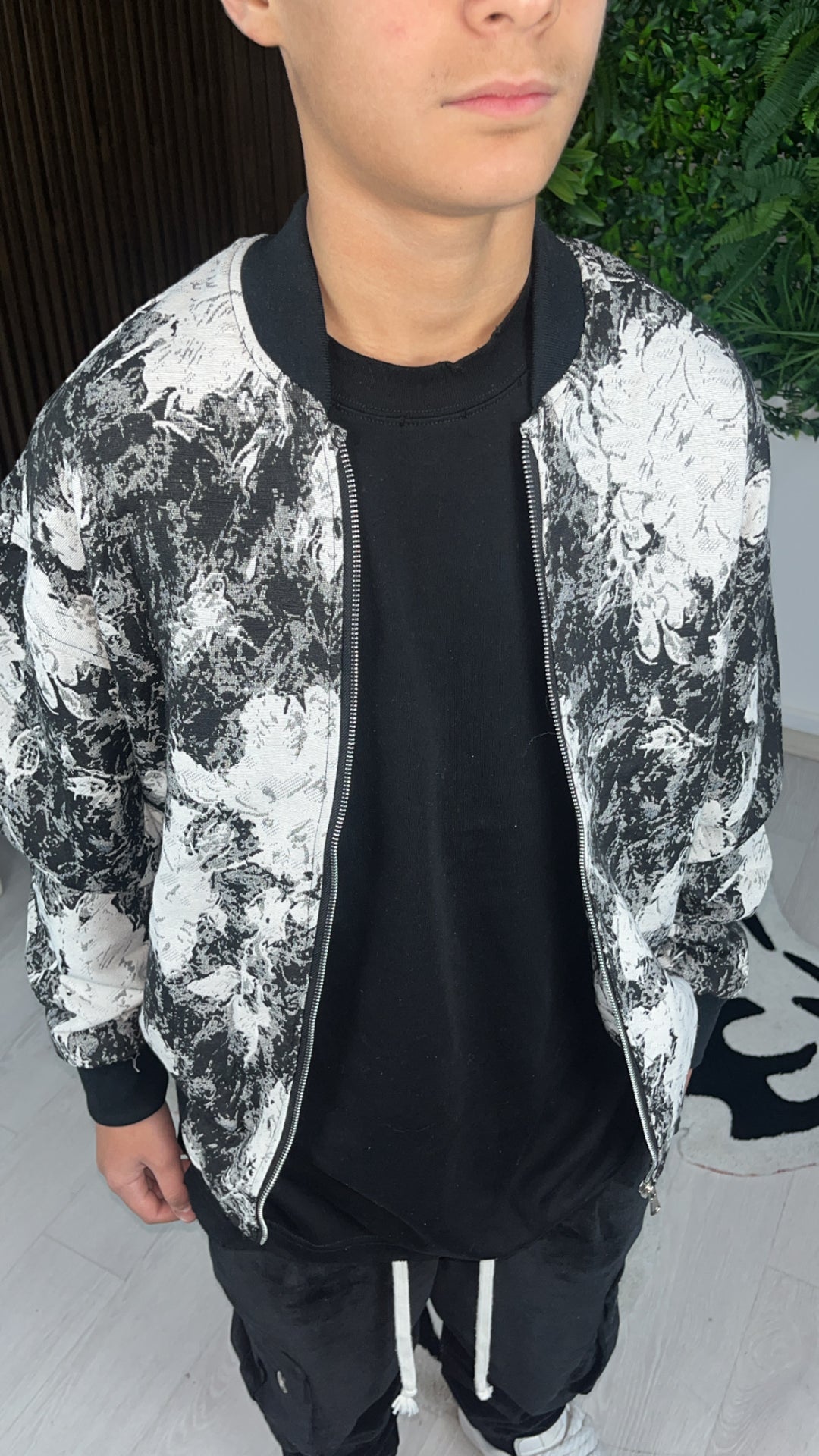Chaqueta de flores