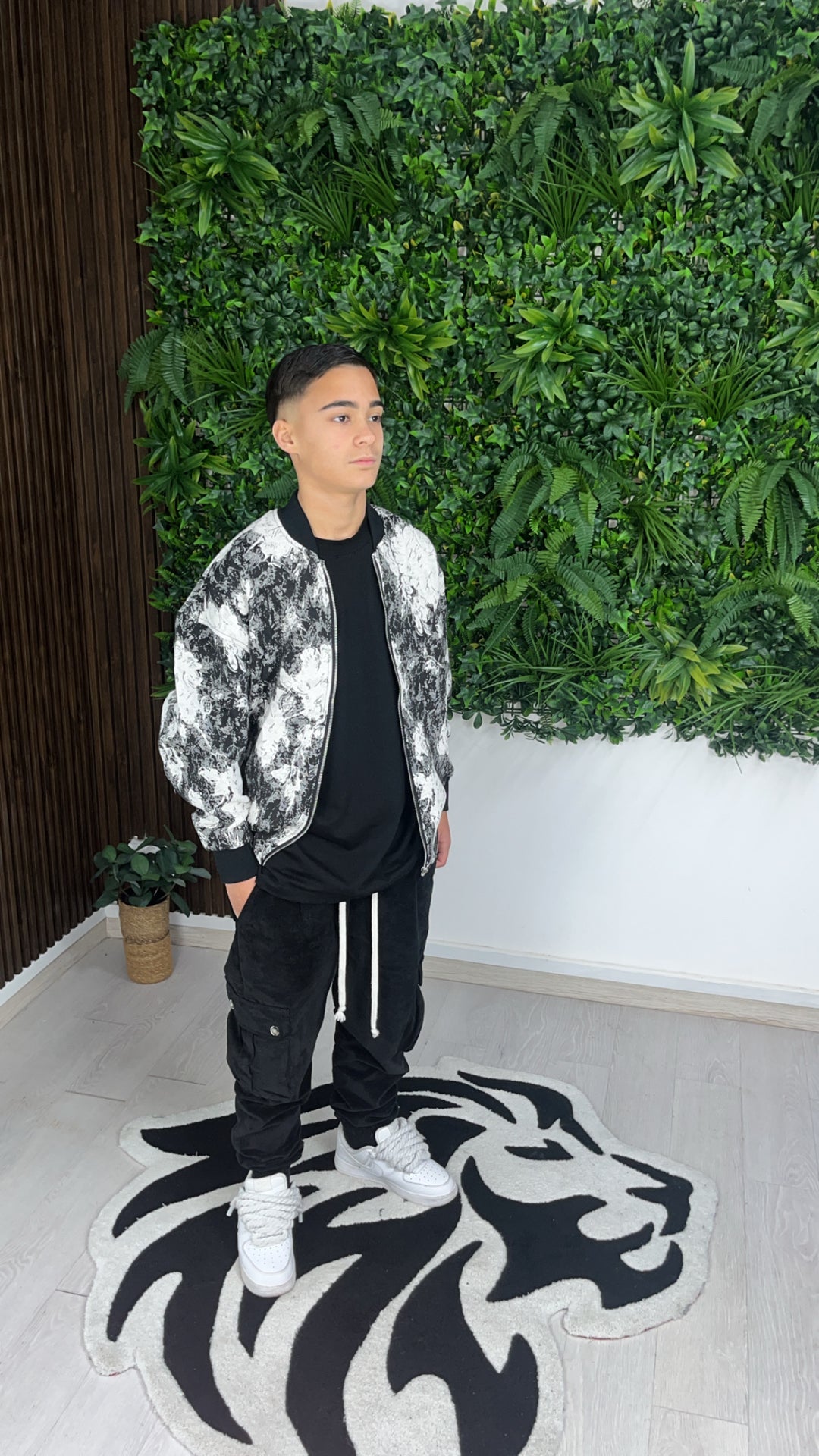 Chaqueta de flores