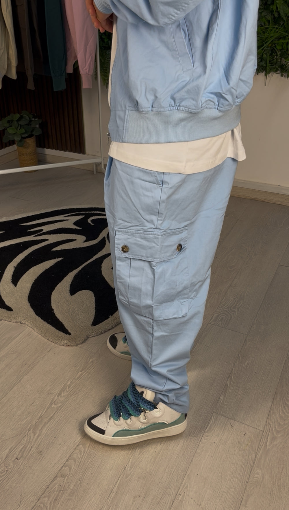CARGO OVER PREMIUM CELESTE