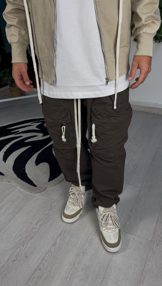 FRONT CARGO OVER PREMIUM MARRONE