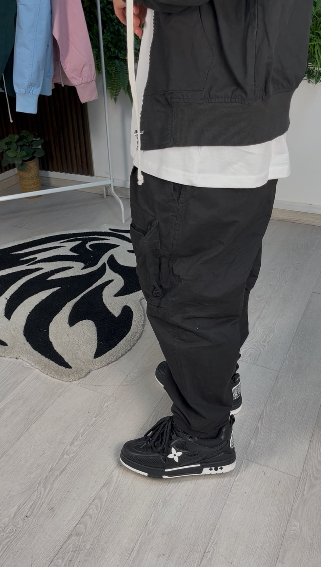 FRONT CARGO OVER PREMIUM NERO