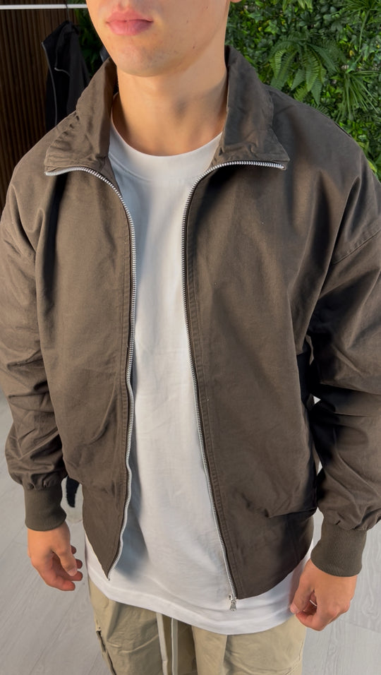 GIACCA PREMIUM COLLO ALTO MARRONE