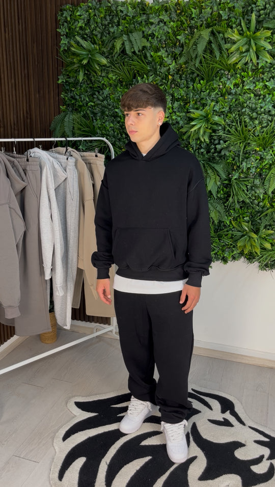 TRACKSUIT FLARE REVERSE NERO