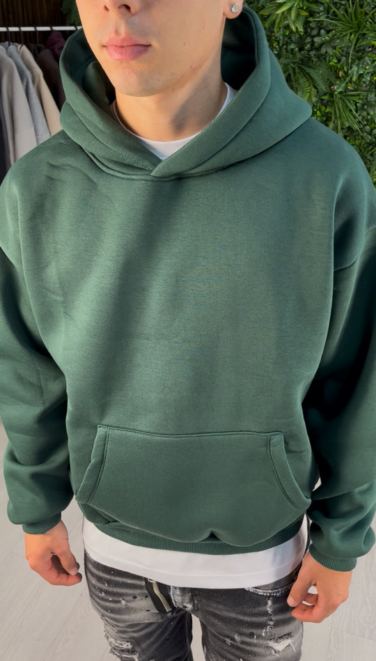FELPA BOXY VERDE GUCCI