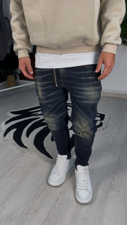 JEANS GRUNGE EFFECT