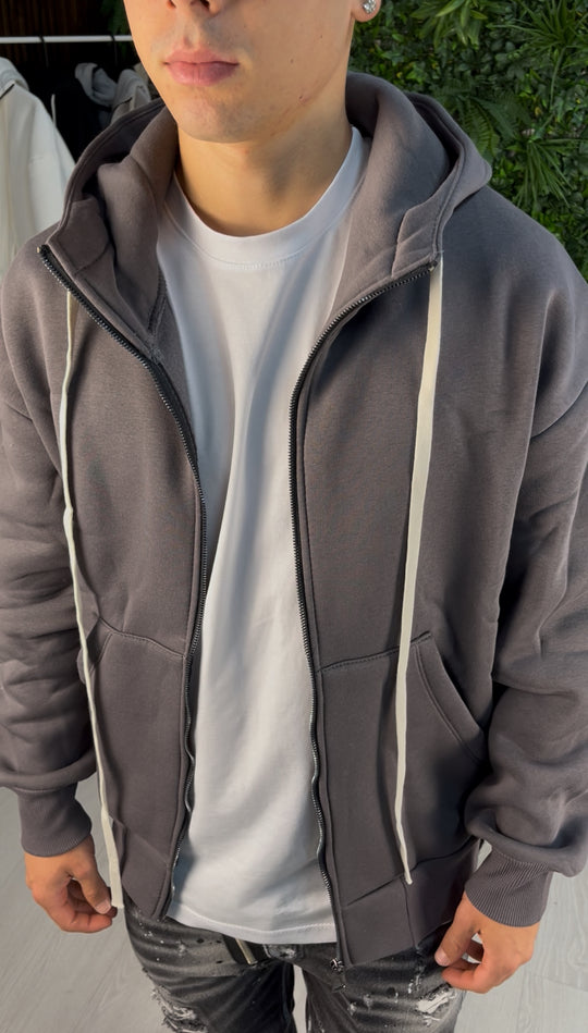 Lead zip sweatshirt