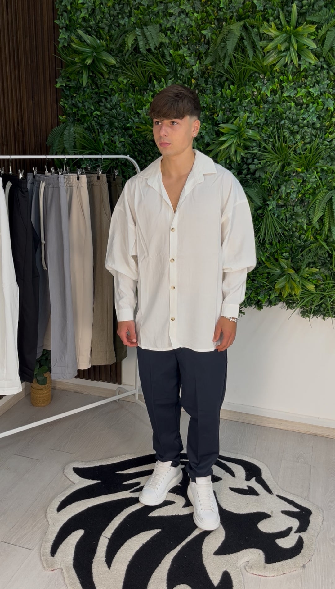 CAMICIA ELEGANT OVER BIANCA