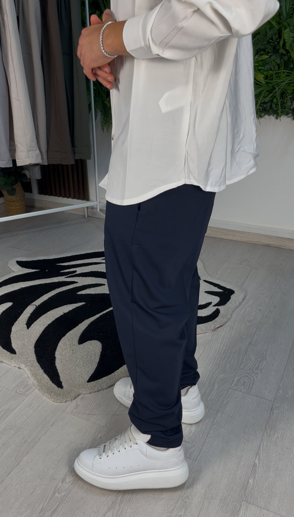 PANTALONE ELEGANT BLU NOTTE