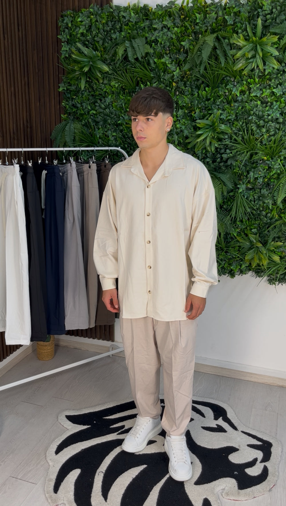 CAMICIA ELEGANT OVER PANNA
