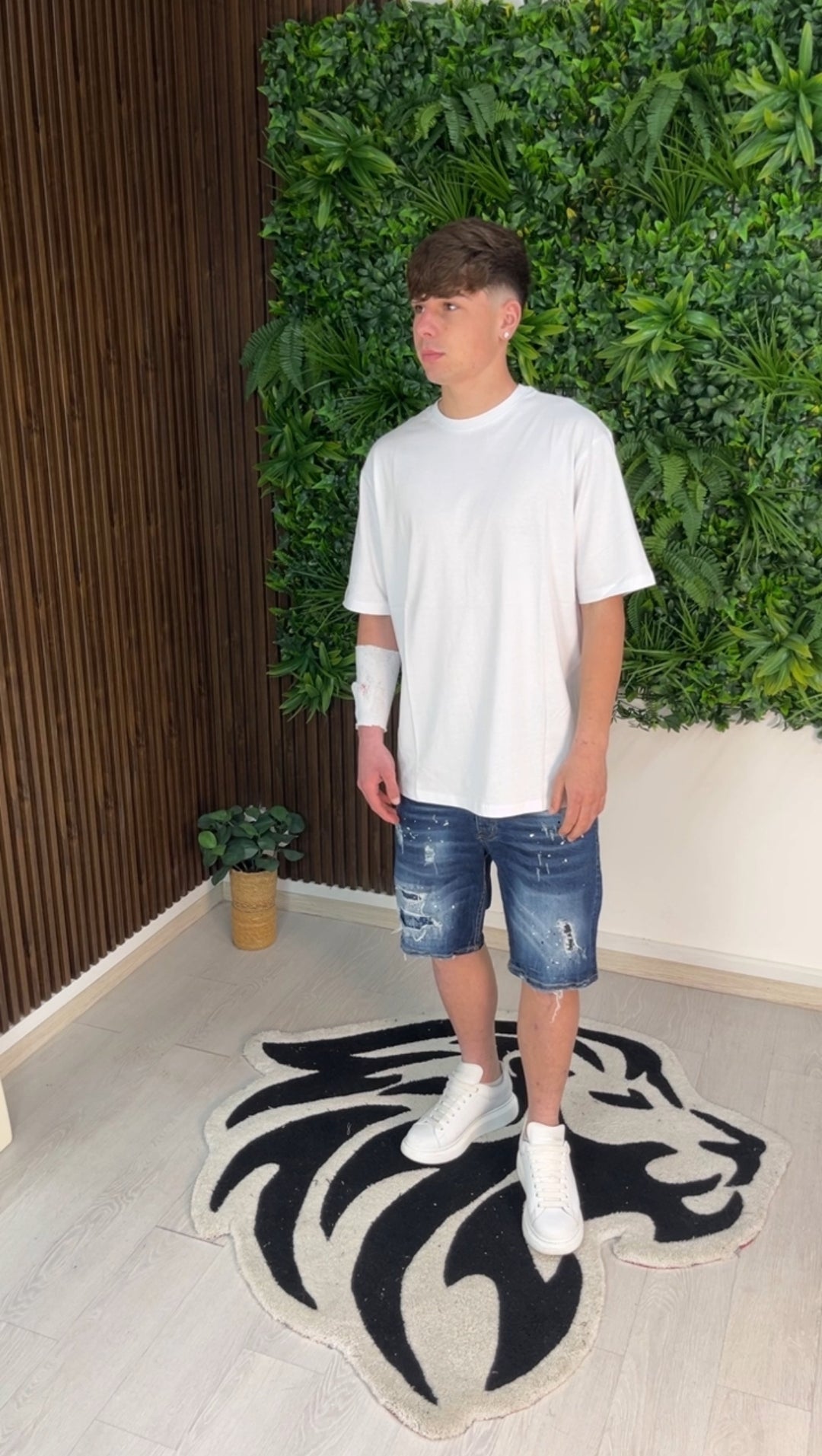 JEANS CORTO AUSTIN BLU