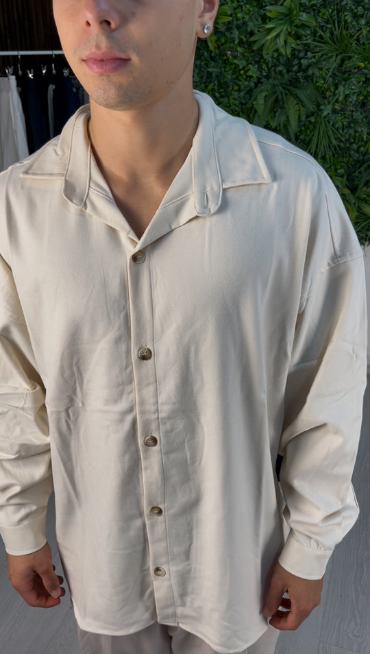CAMICIA ELEGANT OVER PANNA