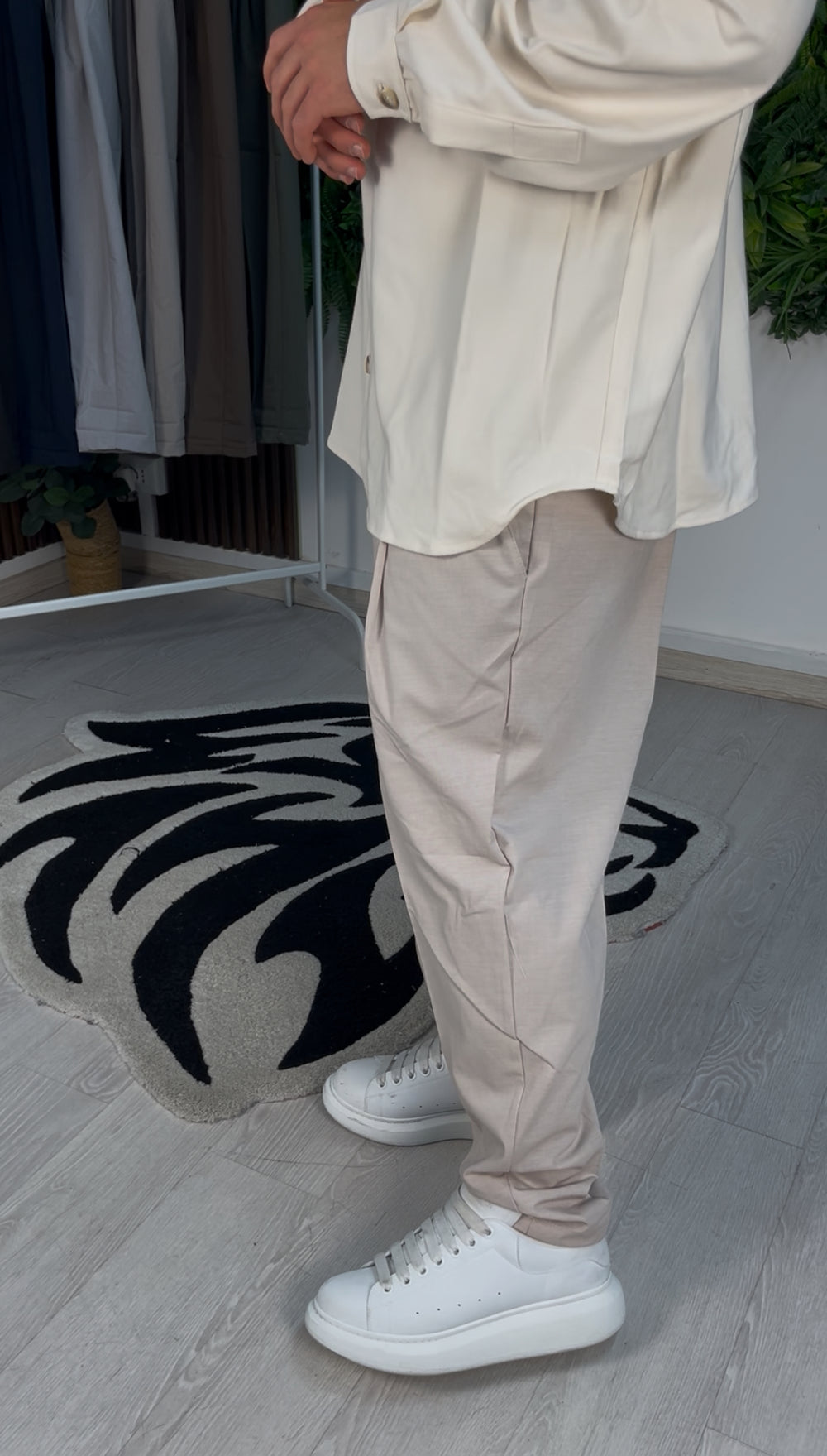 PANTALONE ELEGANT PANNA