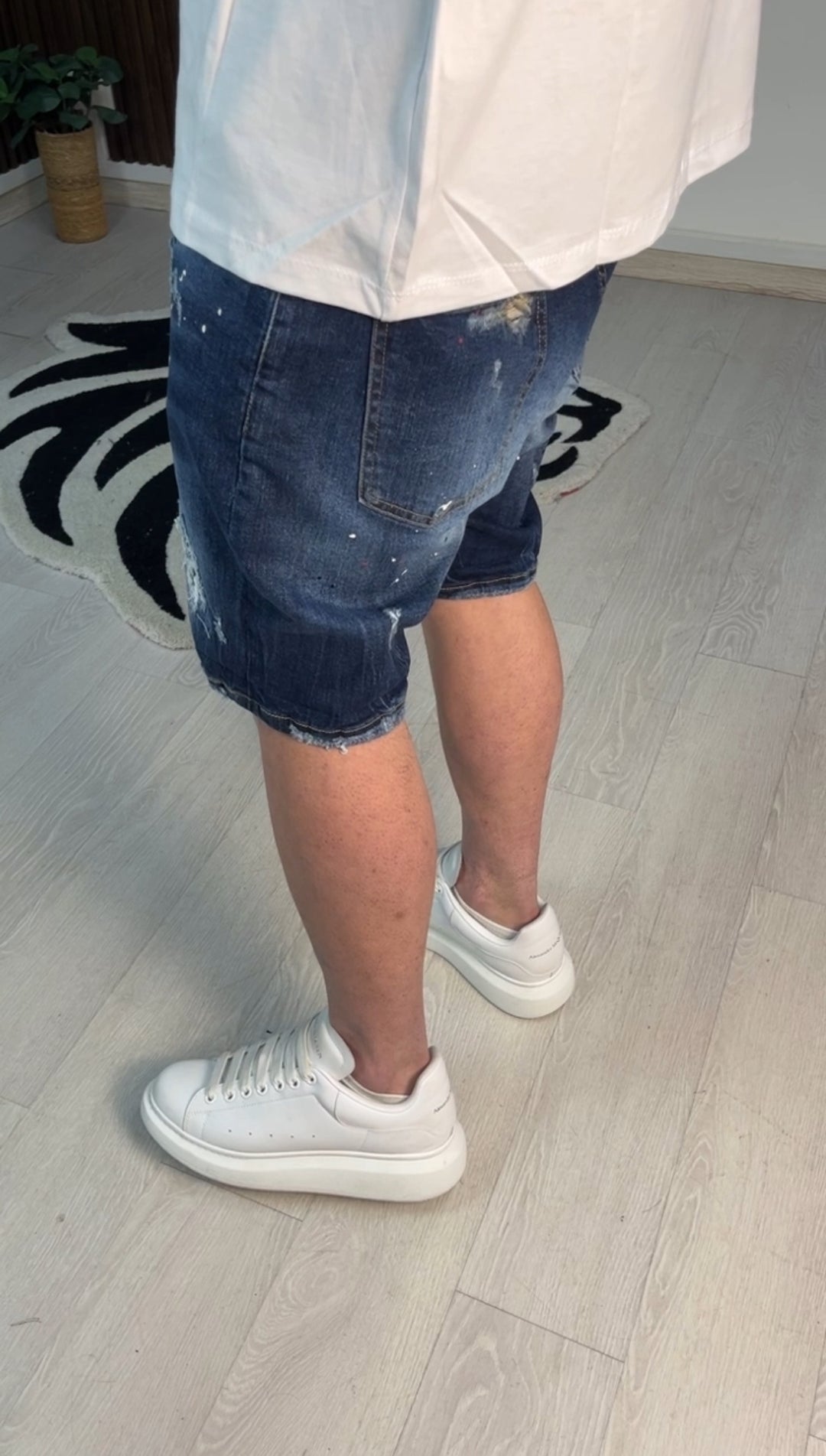 JEANS CORTO AUSTIN BLU