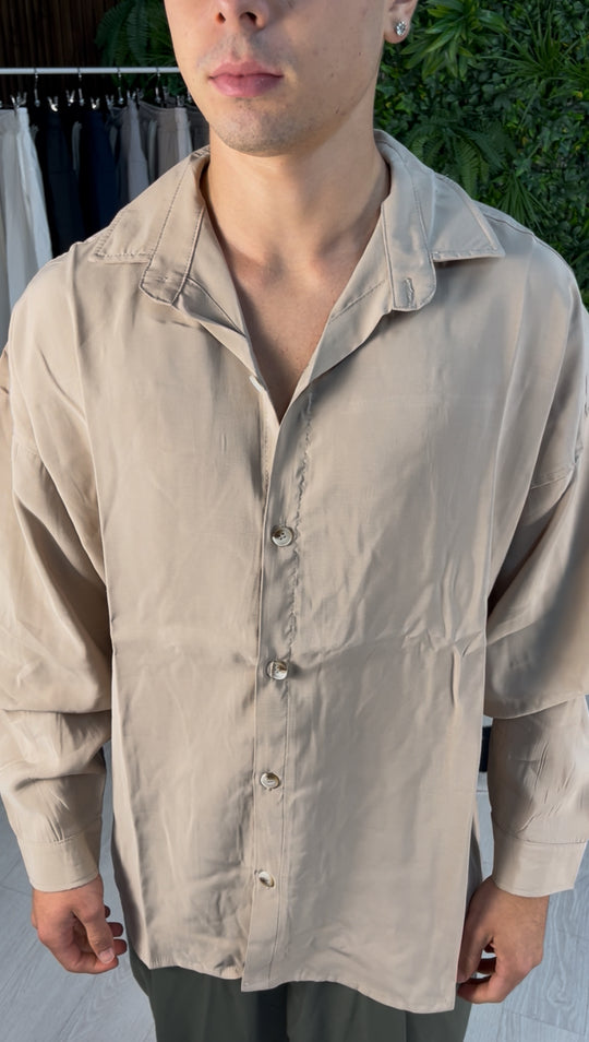 CAMICIA ELEGANT OVER BEIGE